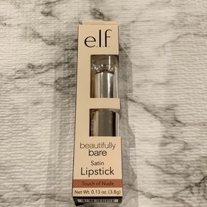 4/$16 e.l.f cosmetics Satin Lipstick Touch of Nude